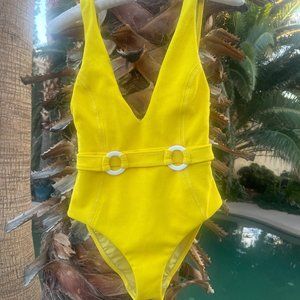Suboo Lemon Yellow Swim Suit